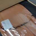 Car Seat Covers Full Set, Leather Seat Covers for Cars, 5 Pcak Breathable Seat Cover, Suitable for SUV/Truck/Sedan/Automotive (Brown)
