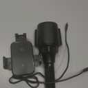 Dual Coil 15W Cup Phone Holder Mount,Wireless Car Charger Auto-Clamping Fast Charging Vent Phone Holders for Your Car for iPhone 17/17Pro/17Pro Max/16/15/14/13,Samsung Flip S25 S24 S23 S22 Ultra (Striped Black)