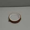 PATIKIL 6inch Embroidery Hoop, 4pcs Cross Stitch Hoop Rubber Imitated Wood Circle Frame Ring for Embroidery Art Craft Sewing Ornaments Hanging Decoration