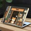 Compatible with MacBook Air 13.3 13.6 Inch Case 2022 2021 2020 2019 Plastic Hard Shell Case Cover,13.3 Pro(A1706/A1708/A1989/A2159/A2289/A2338), A Cute Shiba