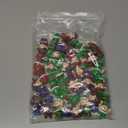 Wesiti 48 Pcs Mini Resin Christmas Elf Figurines Miniature Cute Christmas Elves Statues Bulk Tiny Resin Xmas Ornament to Hide Stocking Stuffer Gift for Kids DIY Craft Table Garden Holiday Party Decor