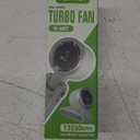 Portable Handheld Turbo Fan, 5 Gear Wind, Battery Operated, Up to 12 Working Hours, 3 IN 1 Hand Fan with Air Turbo Tech Cooling Fans for Outdoor Activities, Travel, Beach (Green)
