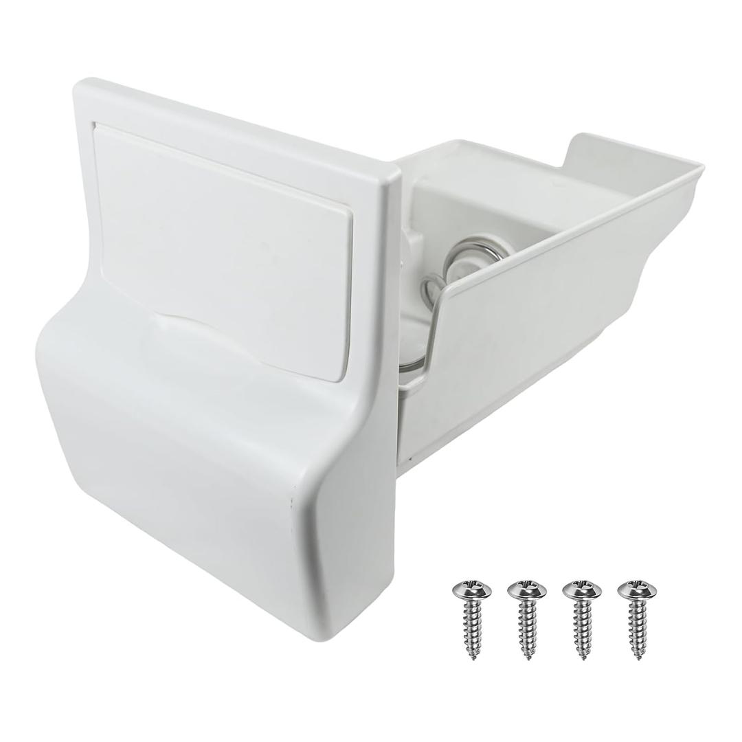 241860803 Ice Container Bucket Assembly Compatible with Frigidaire Kenmore Crosley Westinghouse & Gibson Refrigerator Replace# AP4300918, 1376941, 218842802