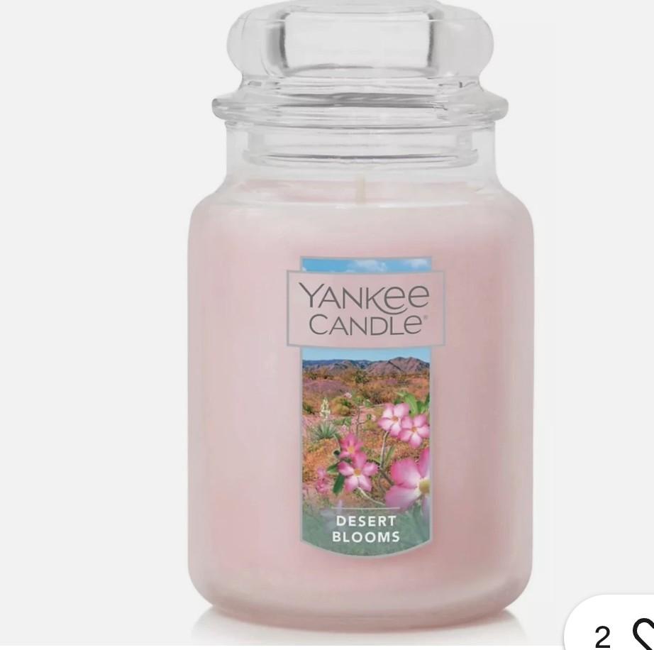 NWT! Yankee Candle DESERT BLOOMS 22 oz. Candle