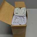 2-Pack Mini Crib Sheets Fitted - 38x26 Pack N Play Sheets for Pack and Play Mattress, Organic Cotton, Soft & Breathable Playard Bedding, Neutral Mini Toddler Bed Cover for Boys, Girls (Cove)