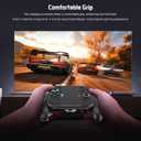 FANPL Charging Grip for Nintendo Switch 2 JoyCons Controller, Comfort Handle Grips with 1 m/3.3 Ft USB Type-C Data Cable