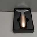 Pedete Facial Massager, 7 Colors Red Light Therapy for Face and Neck, Face Lift Device with 113F Heating Vibration for Multi Skin Care (Silver)