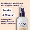 Bb Bottoms Diaper Rash Cream Spray - Paraben, Dye & Fragrance Free, No-Rub Touch Free Application for Sensitive Skin - Quick Relief & Comfort (100 ml)