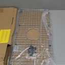 Serene Valley Sink Bottom Grid 27-1/4" X 12-9/16", Centered Drain with Corner Radius 3/8", Sink Grid NDG2813C