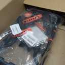 Sports Deluxe 2-Bike Trunk Mount Rack, Model SY-Trunk-BR, Black + Orange up to 70lbs Load (Trunk Bike Rack)