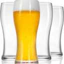Beer Glasses Set of 4, 17 OZ Pint Glasses Pilsner Glasses for Father, Beer Mug Gifts for Men
