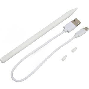 Digital Stylus Pen Interchangeable Nibs Tilt Angle Sensor for Tablet Touch Screen, Matte Drawing Writing Pen, Fits IPad Pro Users Aluminum Alloy