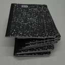 Emraw Composition Notebook Wide Ruled (12 Pack) Hard Cover Marble composition notebook, 100 Sheets, Wide Ruled Composition Notebooks, White Paper Composition books, Black and white composition notebook.