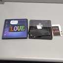 Light Sign for Car, 6.7''x2.7'' Programmable Flexible LED Matrix Panel, Bluetooth APP Control Custom Text Pattern Animation Scrolling LED Display for Car Windshield