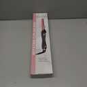 Rotating Curling Iron 1 Inch, Automatic Extra-Long Barrel Curling Iron with 30s Fast Heating for Beginners Long Hair Lasting Waves, Adjustable Temperature, Universal Voltage for Travel, Rose Gold