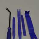 GLK Auto Trim Removal Tool Set, 5pcs Plastic Pry Tool Kit, Auto Trim Tool, Prying Tool, Car Door Panel Clip Revmoal Tool, Fasteners Remover (Blue)