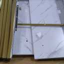 VECELO 3-Piece 63" Extendable Kitchen Table with Benches/Chairs, Modern Breakfast Dinette/Dining Room Set for 4/6/2, Small Space Saving Design, Easy Assembly (White)