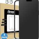 Mothca 2 Pack Matte Glass Screen Protector for iPhone 16 Plus [6.7 inch] + 2 Pack Camera Lens Protector, Anti-Glare & Anti-Fingerprint Case Friendly Tempered Glass Film, Bubble Free, Smooth as Silk