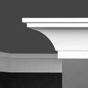 Moldings White 2 Ft, 25 Pcs