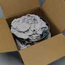 2PCS for 2017-2023 F250 F350 Super Duty 4x4 Front Wheel Chrome Center Wheel Hub Caps