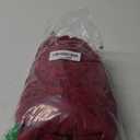 MITILLY Girls Boho Long Sleeve Backless Lace Flower Square Neck Tiered Ruffle Swing Party Maxi Dress (8-9 Years, 07 Wine Red)