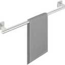 Alise Bathroom Towel Bar, 24 Inch Towel Racks for Bathroom, SUS304 Stainless Steel Towel Holder Heavy Duty Wall Mounted Towel Rack Brushed Nickel Towel Bar