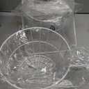 2 Tier Fruit Basket , Countertop Fruit Vegetable Bowl for Kitchen Counter Metal Wire Storage Basket Fruits Stand Holder Organizer for Bread Snack Veggies Produce (white)