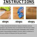 Natural Beeswax Spray Furniture Polish, Wood Cleaner, Wood Floor Polish - For Living Room, Kitchen and Wooden Furniture Floors(3PCS)