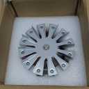 Criditpid Replacement 3-21-08639 Combustion Blower Motor for Harman P68, P43, P61, P61A, Accentra 52i, Advance, P38 Pellet Stoves, With 3-20-502221 Double Paddle Fan Blade.