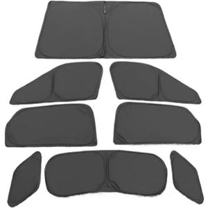 Car Window Sunshades for JAECOO J7 2024 2023 Screen Front Windshield Sunshade Curtain Window Insulation Sunshade Net Windshield Sunshade (1set-8Piece)