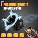 GSPSCN 700241 AC HVAC Heater Blower Motor with Fan for VW 2012-2017 Tiguan2006-2014 GTI2005-2018 Jetta2013-2017 CC2012-2014 GolfAudi 2006-2013 A3,2008-2016 TT - HVAC Heater Blower Motor