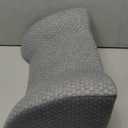 Lumbar Support Pillow Memory Foam Breathable Support for Office Chair, Car Seat, Sofa, Bed - Relieves Back, Spine, Neck Pain for Ergonomic Comfort Gray 18 * 11 * 7.5in