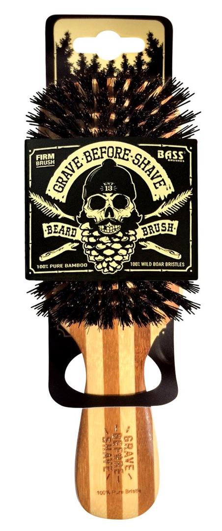 Grave Before Shave Beard Brush (1 Count (Pack of 1))