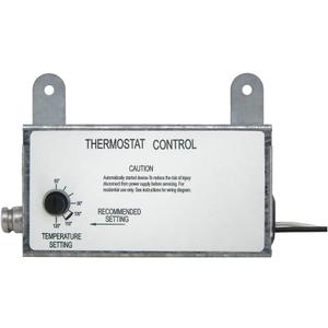 iLIVING ILG-002T Fan Thermostat Control Box, Silver