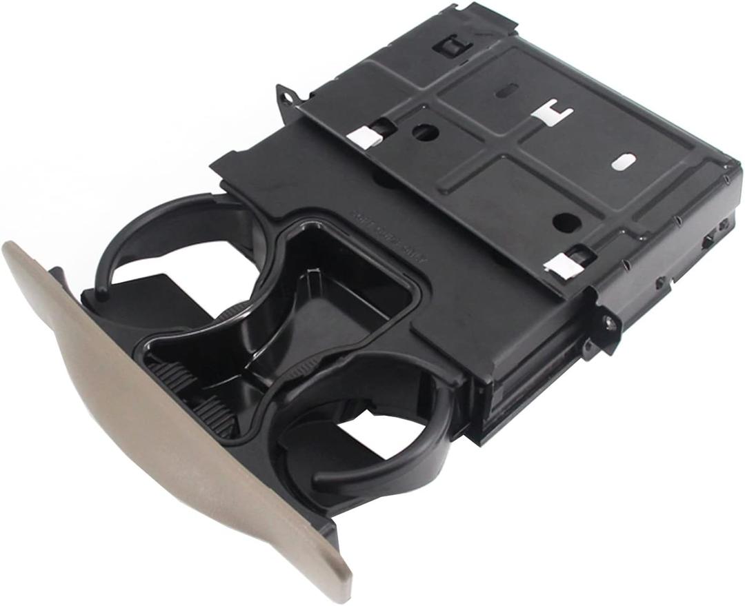 Dash Dashboard Cup Holder Compatible with Ford F250 F350 F450 F550 Super Duty 1999-2004 Excursion 2000-2004 Replaces YC3Z-2513560-CAD Tan