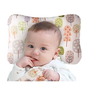 Soft Hypoallergenic Baby Head & Neck Support Organic Cotton Cover Machine Washable (Lime Tree)