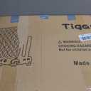 Giant 4 Row Game with Carrying Bag and Mesh Fabric .Giant 4-to-Score Game Set Suitable for Indoor and Outdoor Holiday Parties and Family Gatherings. Blue red