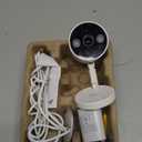 Tapo 2K+ Indoor/Outdoor Wired Security Camera - 2024 PCMag Editors' Choice, Person/Pet/Vehicle Detection, Baby Monitoring, Color Night Vision, Subscription-Free Local Storage or Optional Cloud, C120 (White)