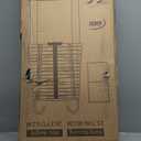 20.3 FT Telescoping Ladder, Aluminum Extension Ladder, 330 lbs Load Capacity, Multi-Purpose Collapsible Ladder for Home and Work; Orange