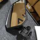 JOYTUTUS Wrangler Mirrors Doors Off Compatible with Wrangler TJ JK & Unlimited, Wrangler JK Side Mirrors for Wrangler 1997-2018, Wider View No Vibrate & Wobble (Patented), Not Fit Doors On (Black)