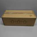 DORESshop Bathroom Light Fixtures, 3-Light Brushed Nickel Bathroom Lighting Fixtures Over Mirror with Clear Glass Shade, Modern Wall Sconce for Mirror Bedroom Hallway, ETL Listed