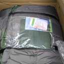 Elegear CumbreX Air & Foam Self Inflating Sleeping Pad, Built-in Electric Pump 4" Ultra-Thick Memory Foam Camping Mattress with Pillow Double Camping Pad 4-Season R-Value 9.5 Camp Mat - Gueen, Queen