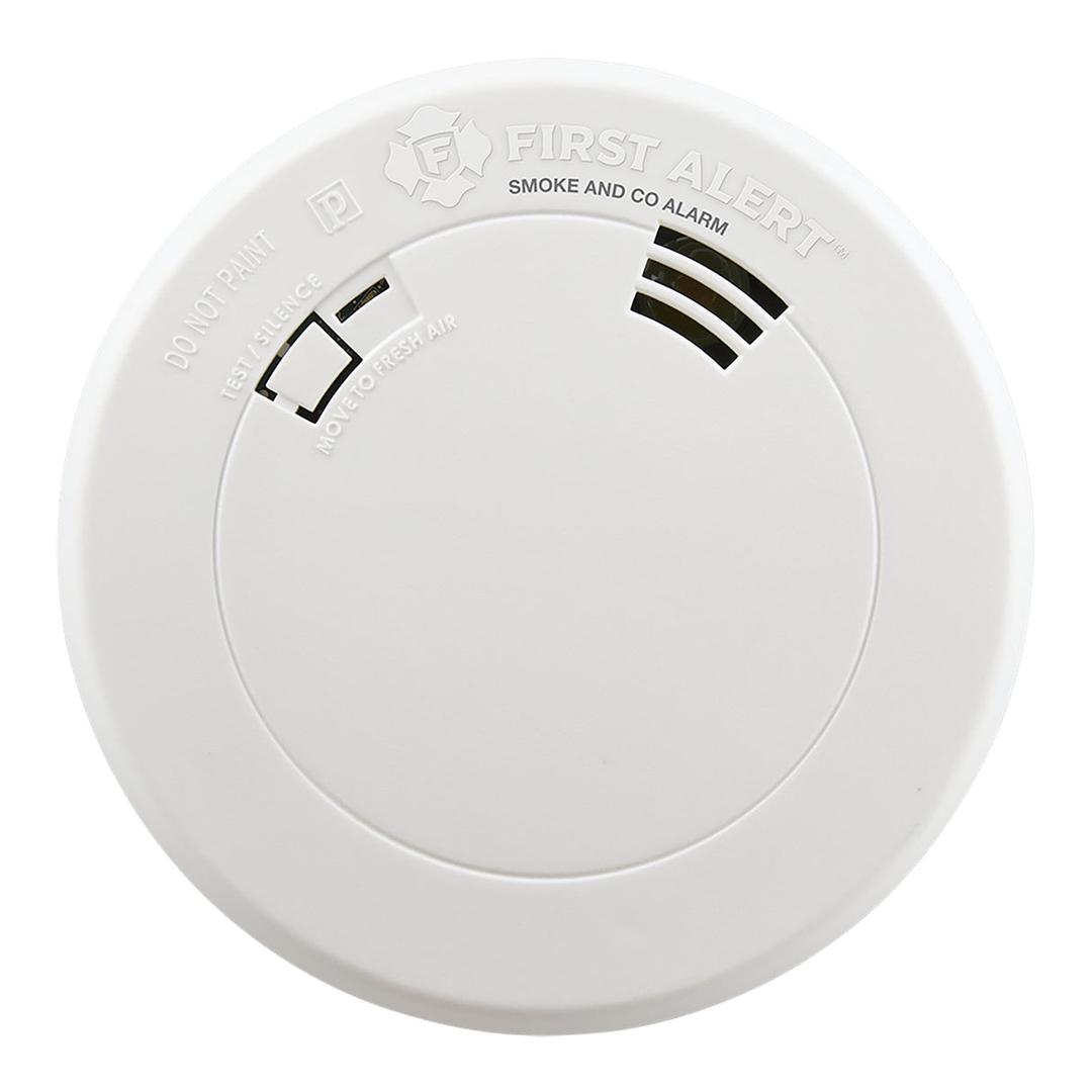 Combination Smoke And Carbon Monoxide Alarm With 10-Year Battery And Voice Alerts