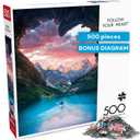 Buffalo Games - Follow Your Heart - 500 Piece Puzzle for Adults - Romantic Scenic Jigsaw with Poster - High Quality Precision Cut Pieces