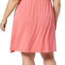 Amazon Essentials Women's Surplice Dress (Available in Plus Size) (Medium, Hot Pink)