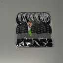 EXPAWLORER 6Pcs Anti Slip Dog Socks to Prevent Licking Paws, Dog Shoes for Hot Pavement Double Sides Dog Boots & Paw Protectors Booties for Hardwood Floors with Grippers Small Medium Large Senior Dogs (Grey)