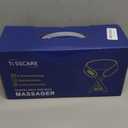 TISSCARE Shiatsu Neck Massager for Pain Relief Deep Tissue, Back Massager with Heat, 3D Kneading Electric Massager for Shoulder, Leg, Plug-in for Home, Office, Car, Ideal Gift for Women Men Mom Dad (Heat Level 1, Black)