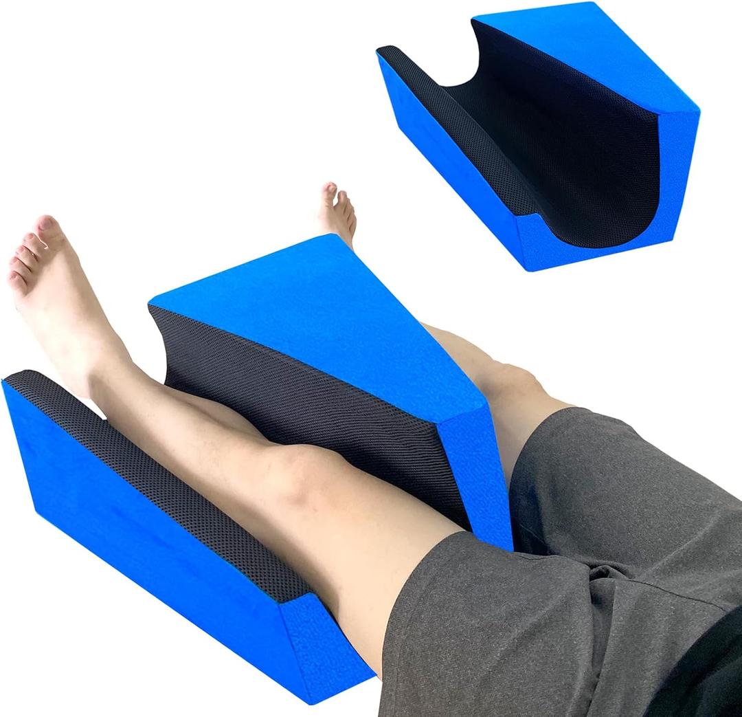 Hip Abduction Pillow Knee Wedge Leg Lifter for After Knee Surgery Replacement Recovery Aids Hip Abductor Pillow Maintain Leg Fixators While Sleeping (Left)