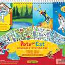 Teacher Created Resources Pete The Cat Reusable Sticker Pad