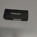 PORADAY Retro Aviator Sunglasses for Women Men Trendy Classic 70s Square Frame Sun Glasses Vintage Aviators Shades (Black/Orange)